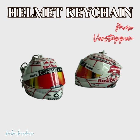 Max Verstappen Light Up Helmet Keychain