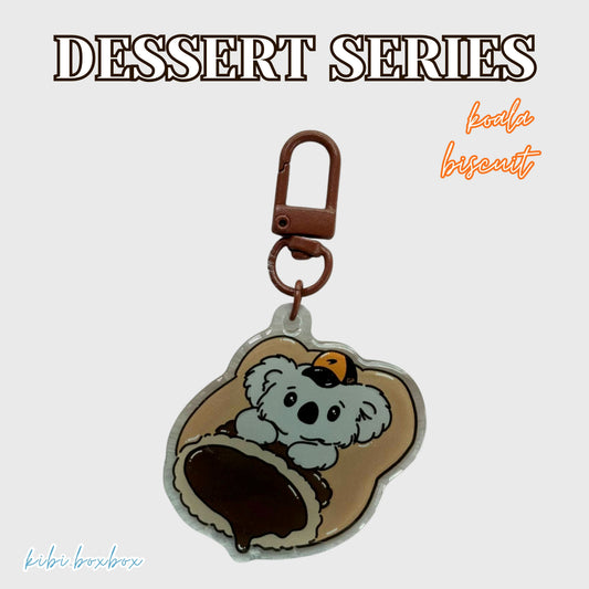 Oscar Pastry Keychain