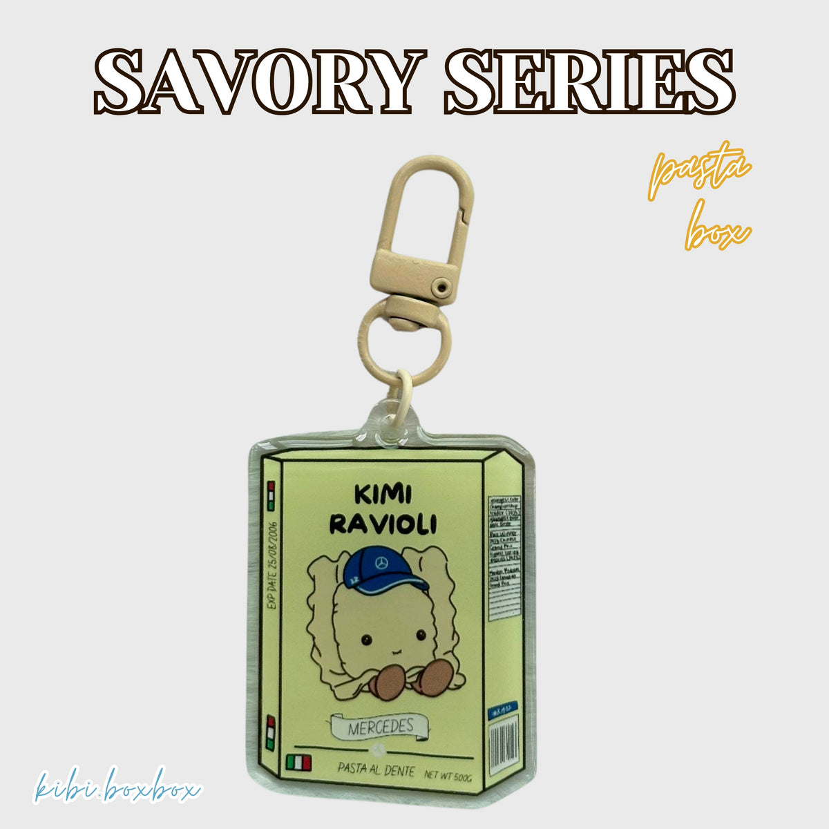 Kimi Ravioli Keychain