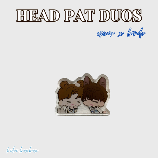 Headpat Duo Acrylic Block