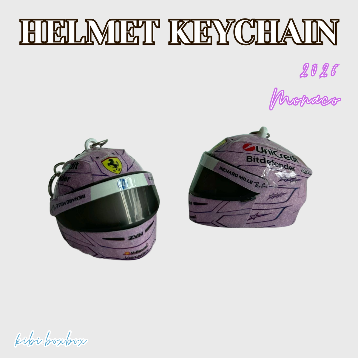 Lewis Hamilton Light Up Helmet Keychain