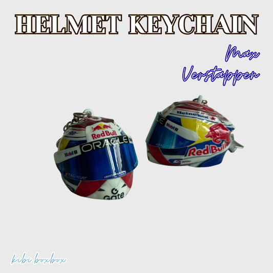 Max Verstappen Light Up Helmet Keychain