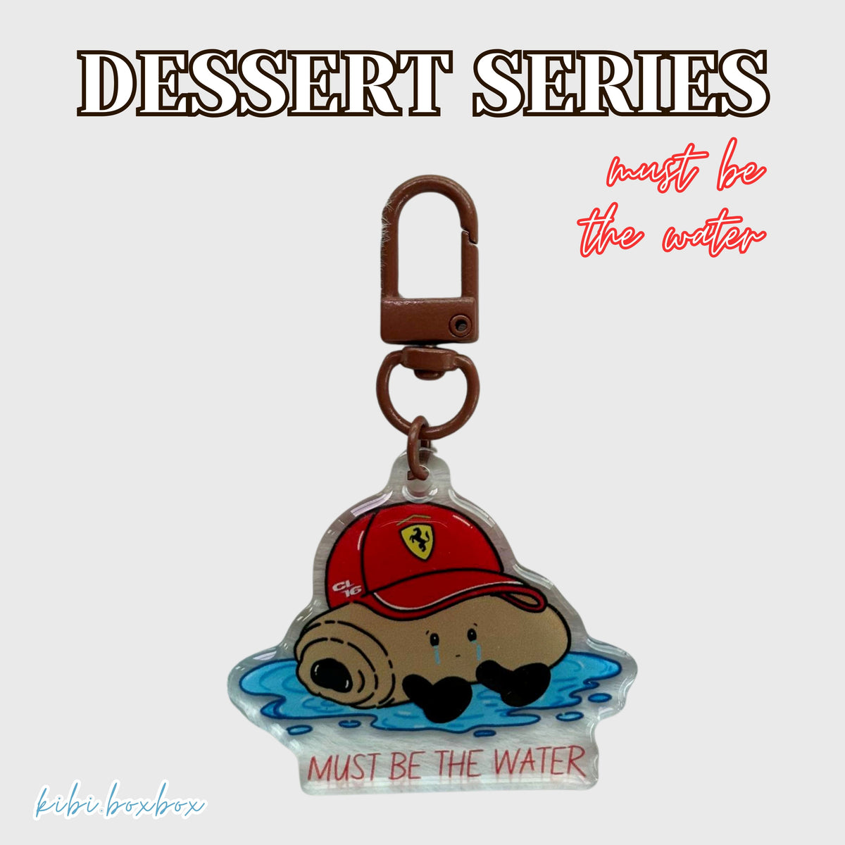 Charles Pain Au Chocolat Keychain