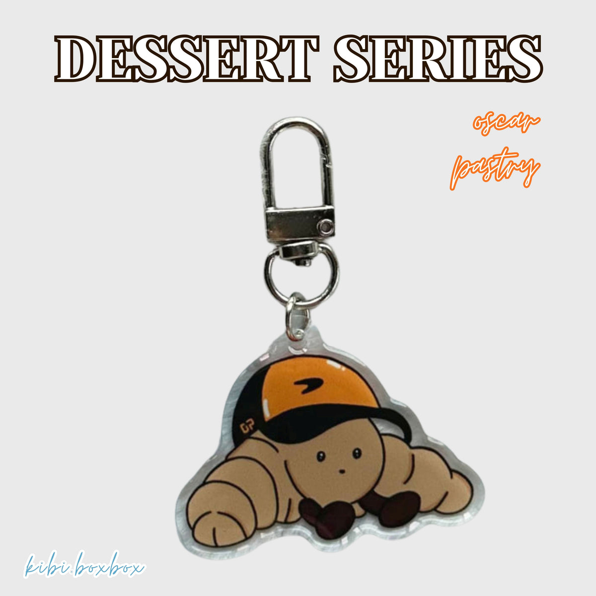 Oscar Pastry Keychain