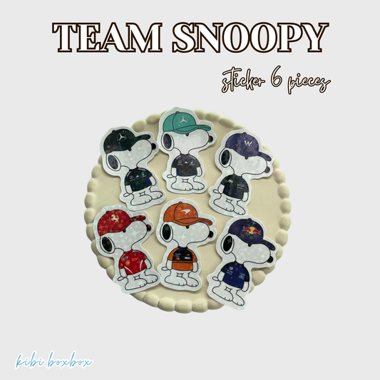 Team Snoopy Sticker