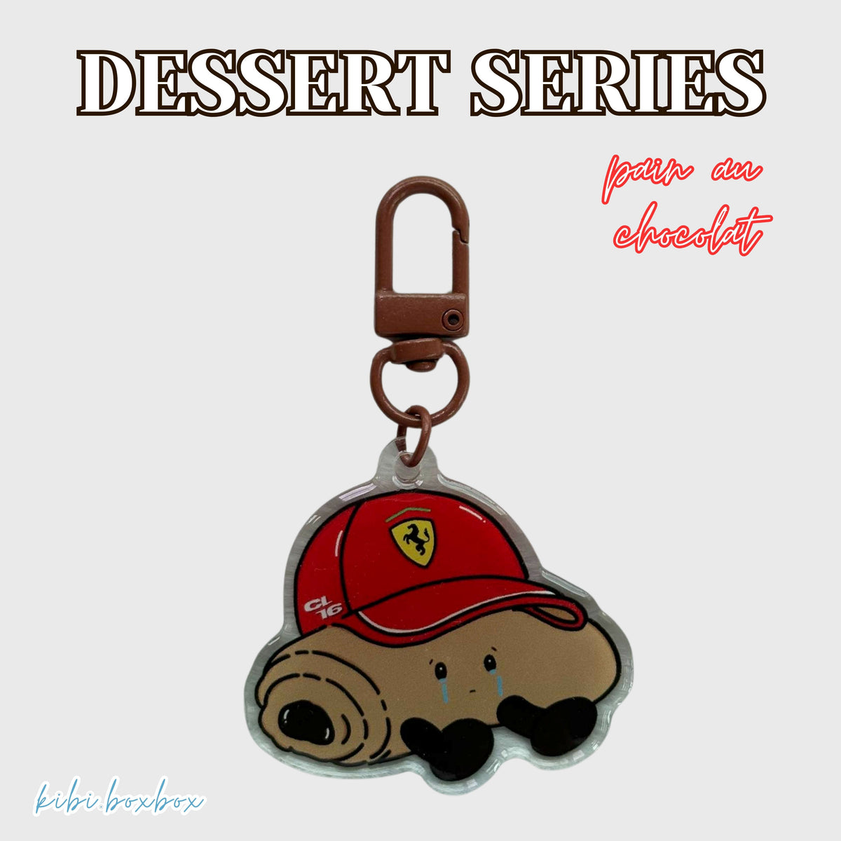 Charles Pain Au Chocolat Keychain