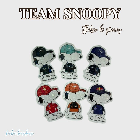 Team Snoopy Sticker