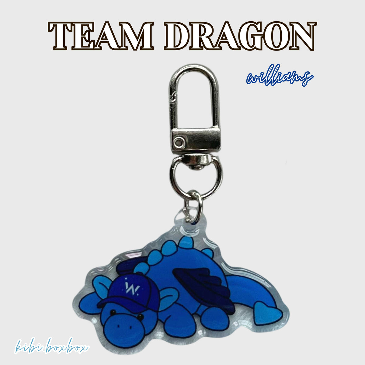 Team Dragon Keychain and Phone Strap